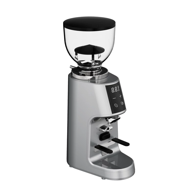 AVX | CG301 Kaffeemühle | 64 mm. | 2 Timer | silber